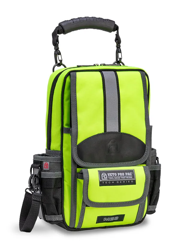 Túi Dụng Cụ VETO Pro Pac MB3 HI-VIZ YELLOW Gồm 13 Túi Nhỏ
