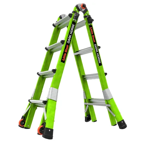 Thang Đa Năng Sợi Thủy Tinh 4 Bậc Little Giant Dark Horse 16117-001 (Model 17) - Nhập Khẩu Mỹ
