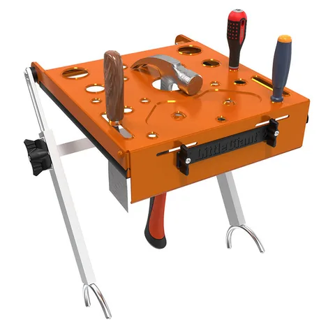 Little Giant Platform Pro 10170 - Bậc Đứng An Toàn Kiêm Khay Dụng Cụ Trên Cao