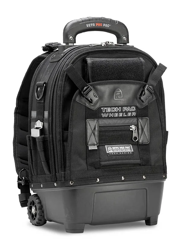 Veto Tech Pac Wheeler Blackout - Ba Lô Có Bánh Xe Kéo Dung Tích 33L
