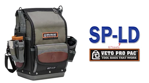Túi Dụng Cụ Veto Pro Pac SP-LD – Tool Pouch Có Ngăn Máy Khoan Tháo Rời_Đế Chống Nước