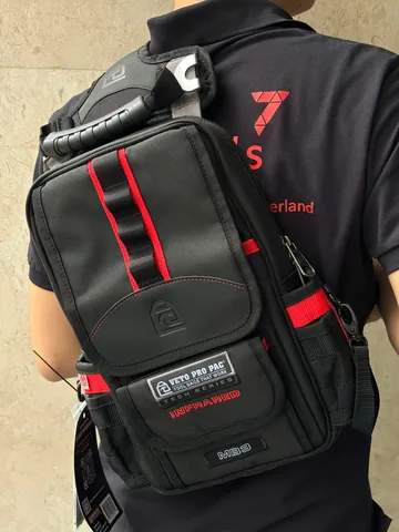 Túi Dụng Cụ VETO MB3 Infrared Viền Đỏ Có Quai Đeo Sling Strap