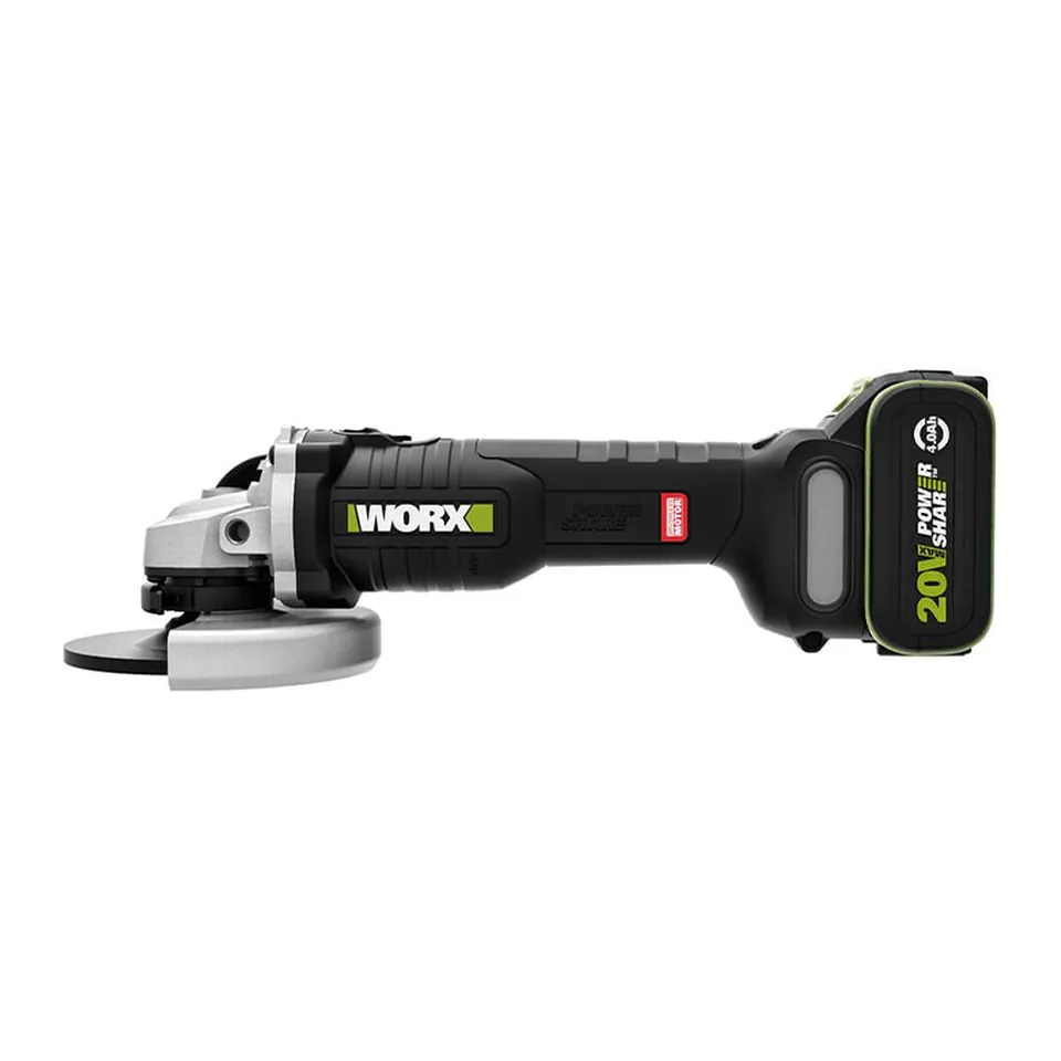 125mm Máy mài góc dùng pin 20V Worx WU809 (2 Pin 4.0Ah & Sạc)