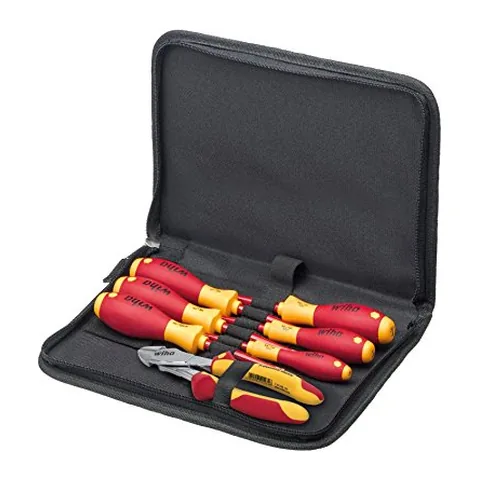 9300031 – Bộ dụng cụ cách điện 1000V WIHA 7 chi tiết – 38020