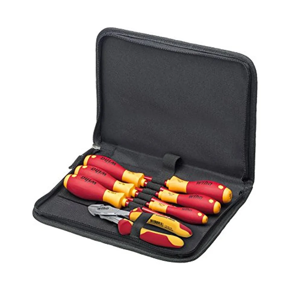 9300031 – Bộ dụng cụ cách điện 1000V WIHA 7 chi tiết – 38020