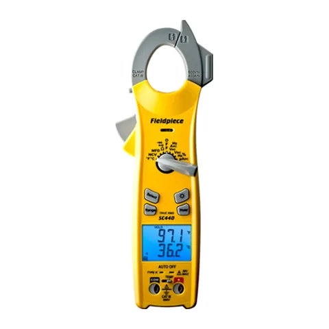Ampe kìm True RMS cho điện lạnh Fieldpiece SC440 đo dòng khởi động (inrush), 400A