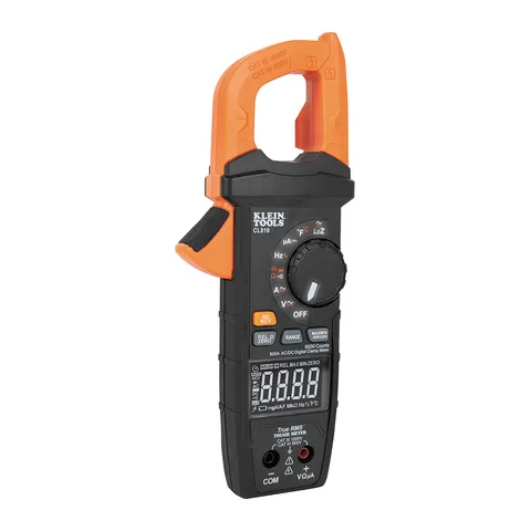 Ampe kìm True RMS Klein Tools CL810 Pro có đèn pha, 600A AC/DC tự chọn thang đo