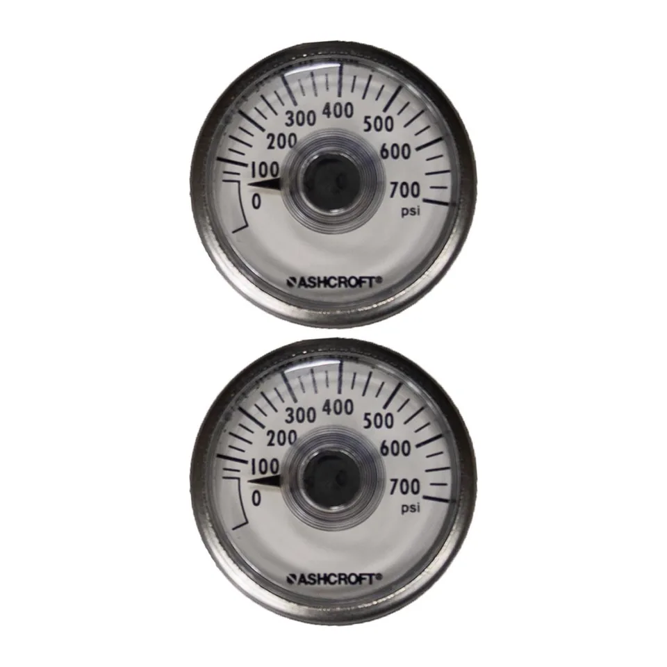 Bộ 2 đồng hồ áp suất Appion KTGA00 GA0700 (0-700 PSI) cho máy thu hồi G5Twin và G1Single