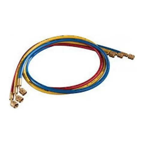 Bộ 3 dây nạp gas Hilmor 1839153 dài 60" (đỏ, xanh, vàng)