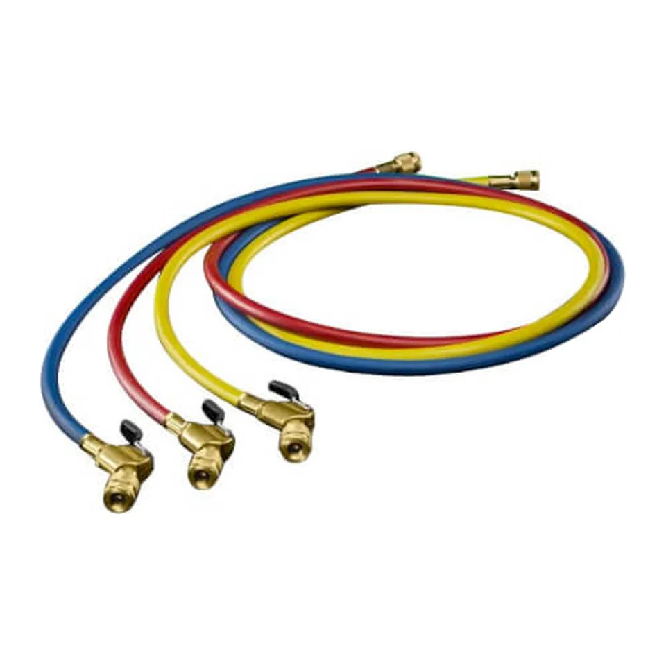 Bộ 3 dây nạp gas Hilmor 1935917 dài 48" có đầu van bi