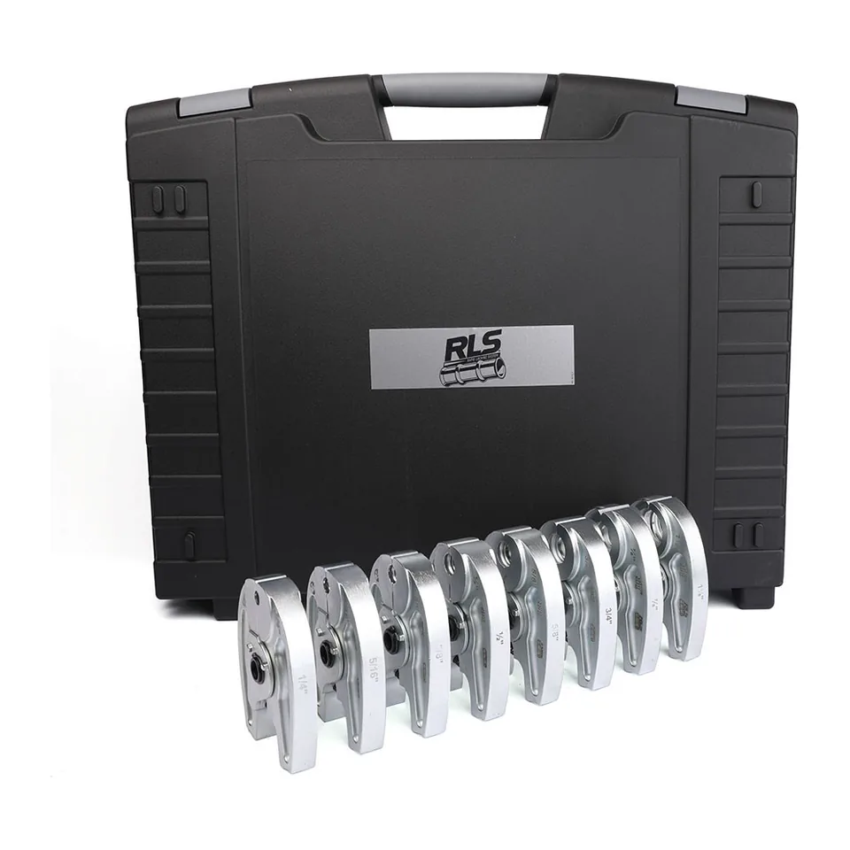 Bộ 8 ngàm ép ống đồng lạnh Klauke RLS 15kN, cỡ 1/4" - 1-1/8"