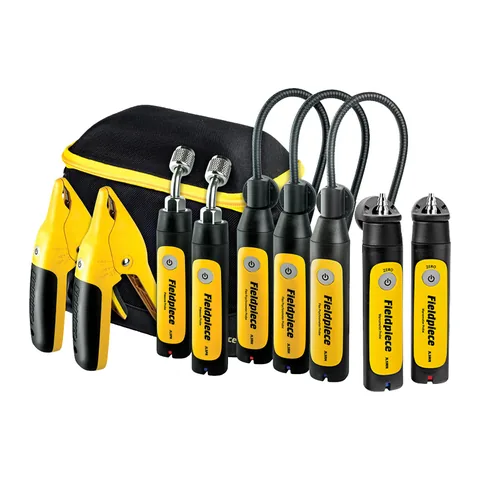 Bộ 9 đầu đo cơ bản measureQuick Fieldpiece cho máy lạnh hoặc bơm nhiệt chế độ làm lạnh