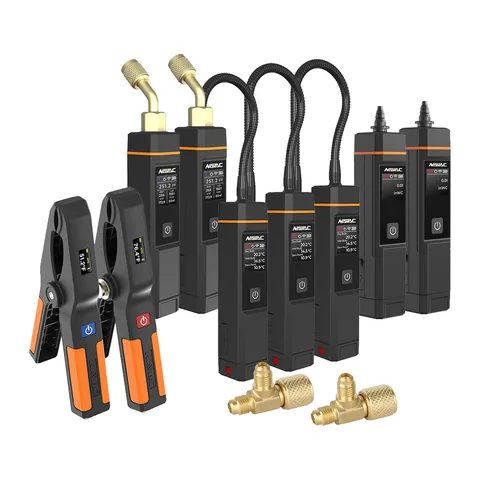 Bộ 9 đầu đo cơ bản measureQuick NAVAC cho điều hoà hoặc bơm nhiệt chế độ làm lạnh