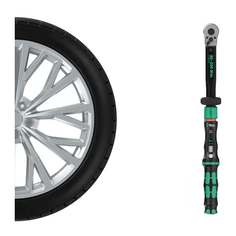 Bộ Cần Siết Lực Thay Bánh Xe Ô Tô Wera Click-Torque Lock C 3 Set 1 - Mã 075790