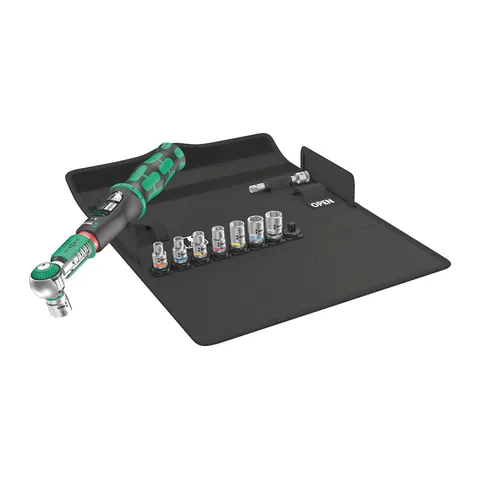 Bộ Cần Siết Lực Wera Torque 1/4" Dải Lực 2.0-12Nm Gồm 10 Chi Tiết Thích Hợp Xe Đạp 05 075830 001
