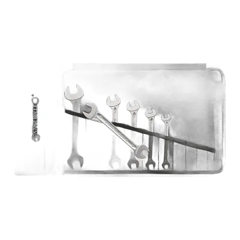 Bộ Cờ Lê Hai Đầu Miệng Stahlwille Hệ Mét 6 Chi Tiết Size 10-22mm - Mã sản phẩm 96400300