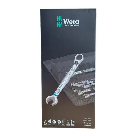 Wera Joker Ratchet 6001 - Bộ Cờ Lê Tự Động Gồm 11 Chiếc Wera 020091