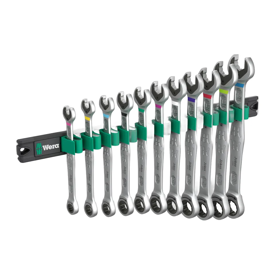 Bộ Cờ Lê Wera 9630 Magnetic Joker 6000 Ratcheting 11 Chiếc - Mã 020014