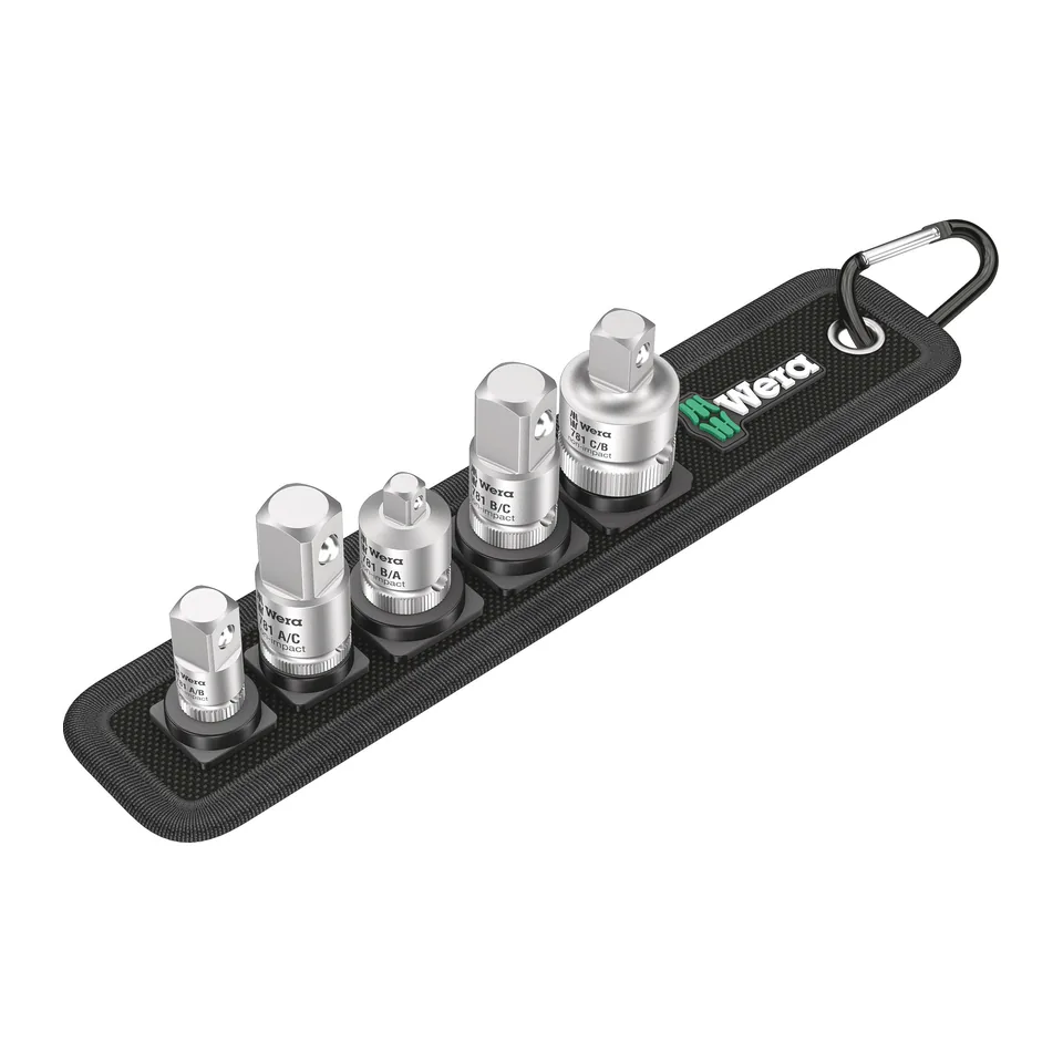 Wera Bộ Đầu Chuyển Adaptor 781/5 Set Gồm 5 Chi Tiết - Mã Sản Phẩm 042680