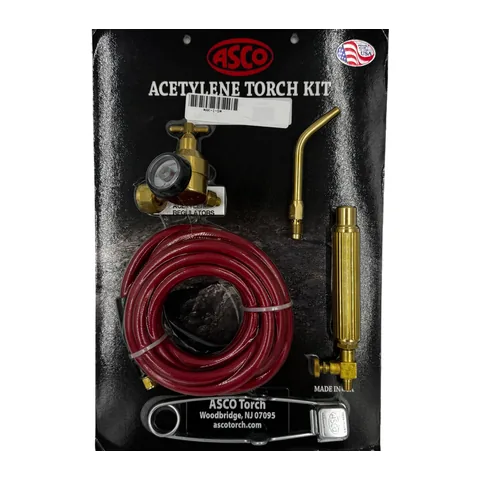 Bộ đèn khò hàn acetylene ASCO AK-1-S số 1, dây có đầu lò xo