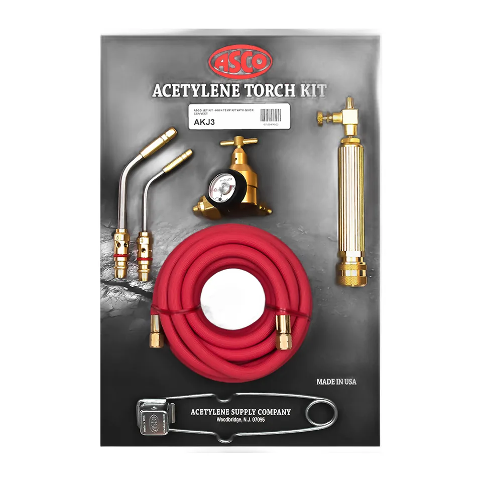 Bộ đèn khò hàn acetylene ASCO AKJ3 JET "T" Plus Quick Connect