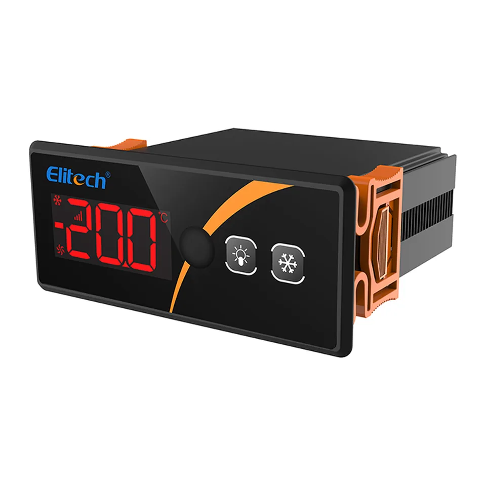 Bộ điều khiển điện tử 4G Elitech EMS-60B cảm biến hồng ngoại đếm lượt khách, chế độ eco-door, OTA