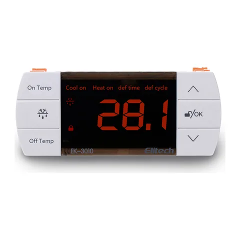 Bộ điều khiển nhiệt độ điện tử Elitech EK-3010 110V kết nối mạng, 2 đầu dò, 3 ngõ ra, cổng TTL Modbus