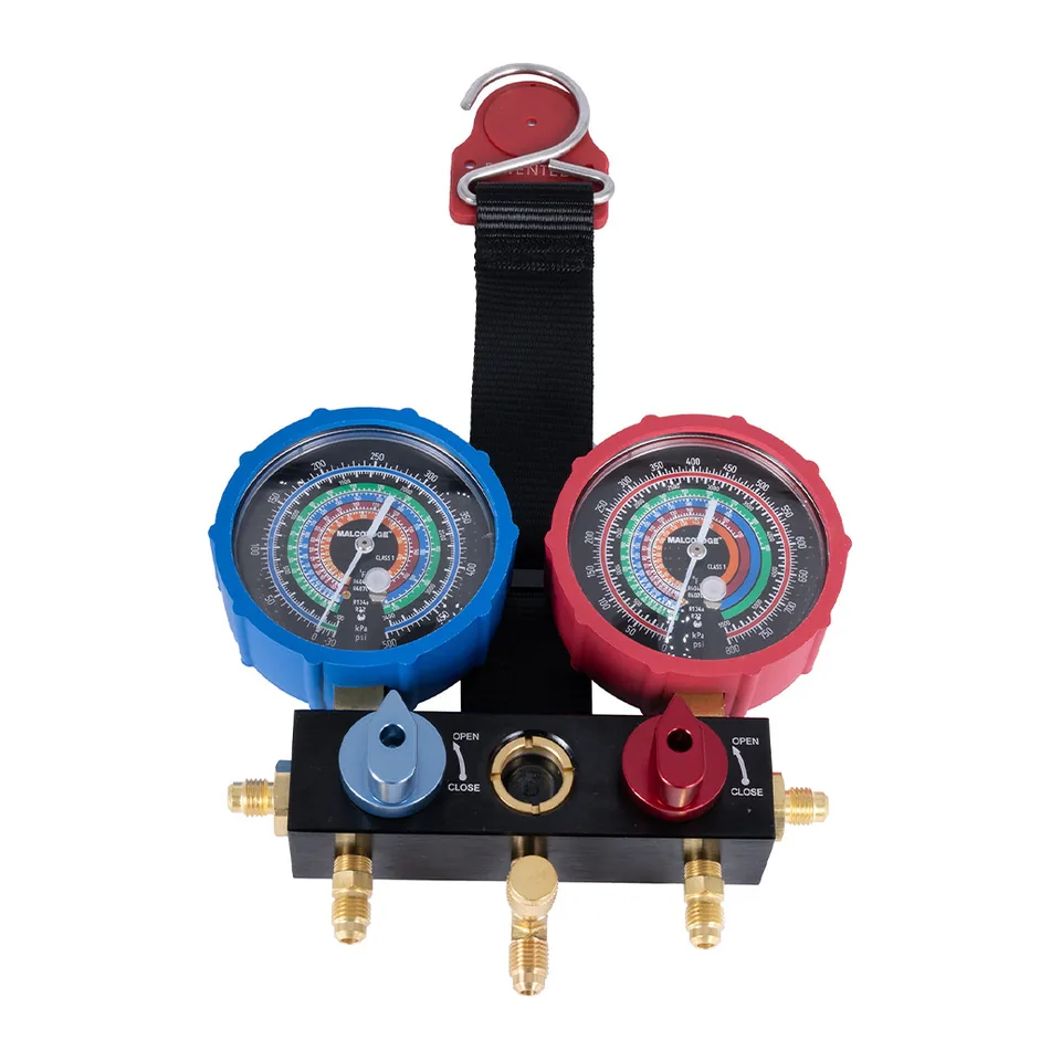 Bộ đồng hồ nạp gas 2 van đa gas MalcoEdge M2VMG cho R22, R134A, R404A, R407C