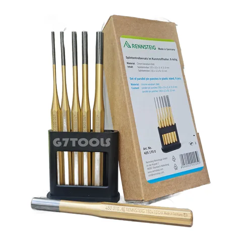 Bộ Pin Đóng (Pin Punches) Rennsteig 425 170 0 Gồm 6 Chiếc