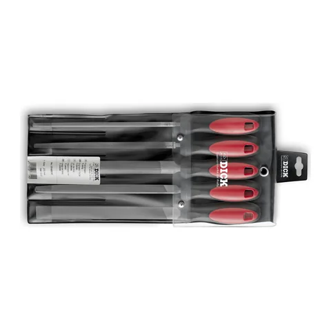 Bộ Dũa Cao Cấp Dick 5 Chiếc Cán Nhựa Cứng Chiều Dài 200mm
