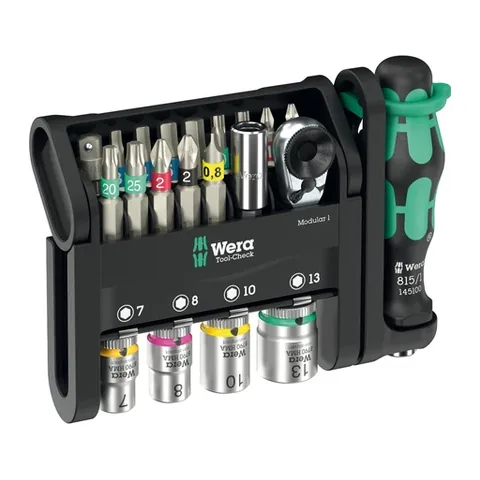 Bộ Dung Cụ Đa Năng Wera Tool Check Modular 1 Gồm 21 Chi Tiết Nhỏ Gọn - 05049000001
