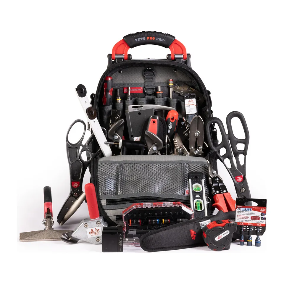 Bộ dụng cụ HVAC cao cấp Malco HVACPRO3 Ultimate kèm ba lô Veto TECH PAC