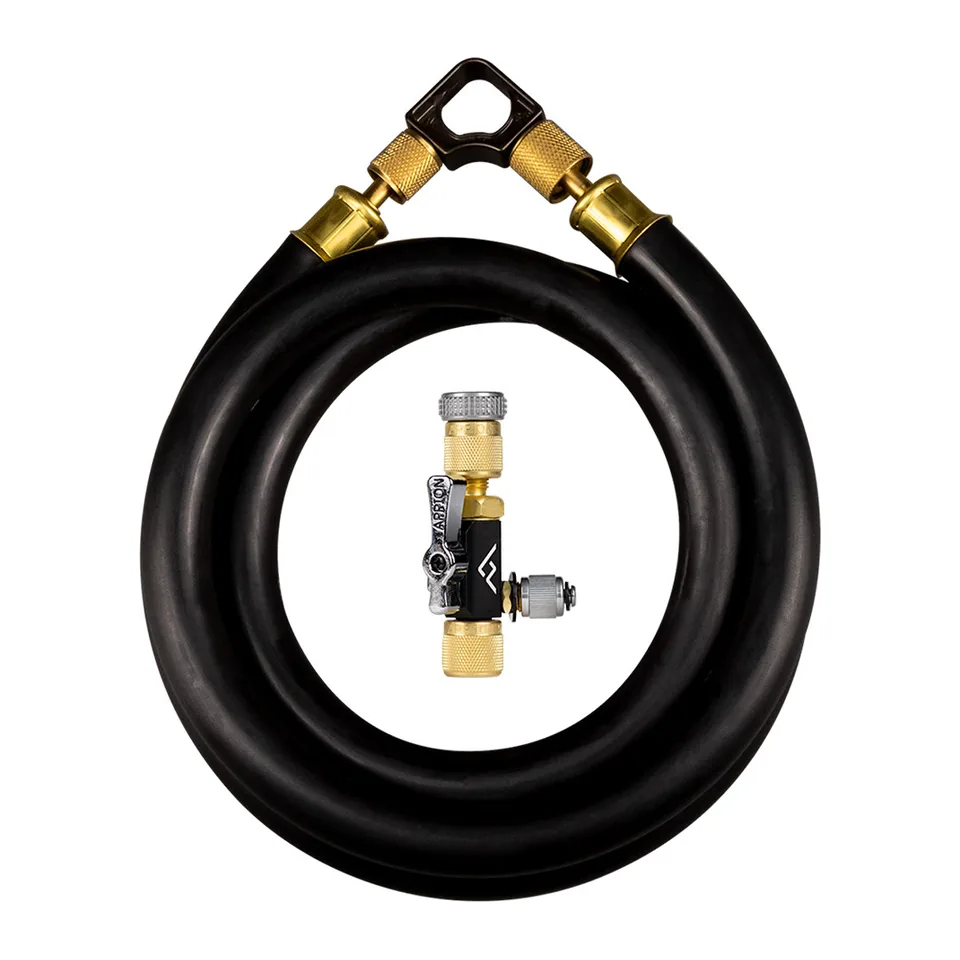 Bộ hút chân không cơ bản Appion MGABAS MegaFlow, dây lòng 1/2" dài 6 ft kèm dụng cụ tháo ty van 1/4", đầu 1/4" x 3/8"