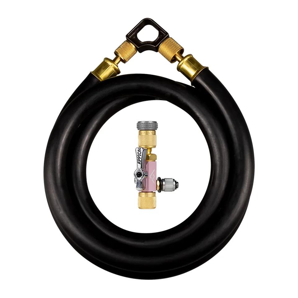 Bộ hút chân không cơ bản Appion MGABRO MegaFlow, dây lòng 1/2" dài 6 ft kèm dụng cụ tháo ty van 5/16", đầu 1/4" x 3/8"