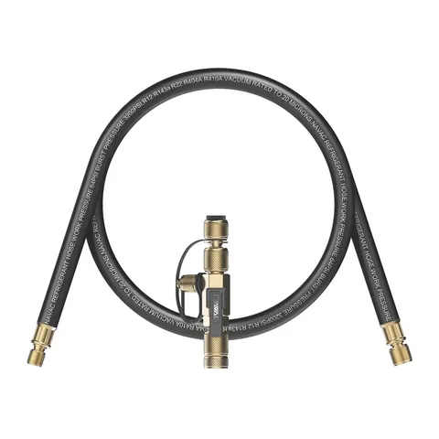 Bộ hút chân không nhanh NAVAC NEVK1 gồm dây 3/8" sang 1/4" và dụng cụ tháo ty van
