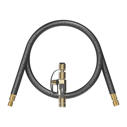 Bộ hút chân không nhanh NAVAC NEVK2 gồm dây 1/2" sang 1/4" và dụng cụ tháo ty van