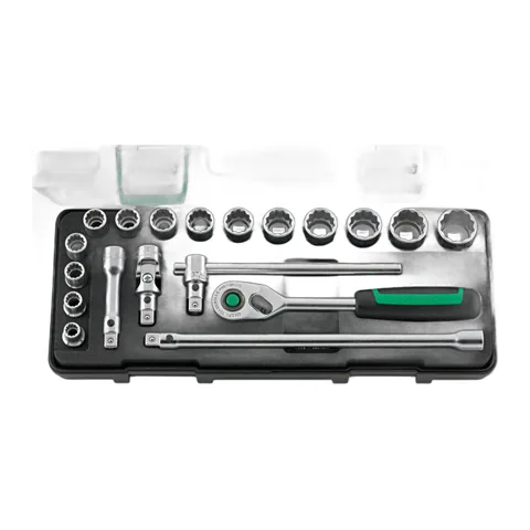 Bộ Khẩu 3/8" Socket Spanner Stahlwille 45/14/5iQR 96021180 Gồm 19 Chi Tiết