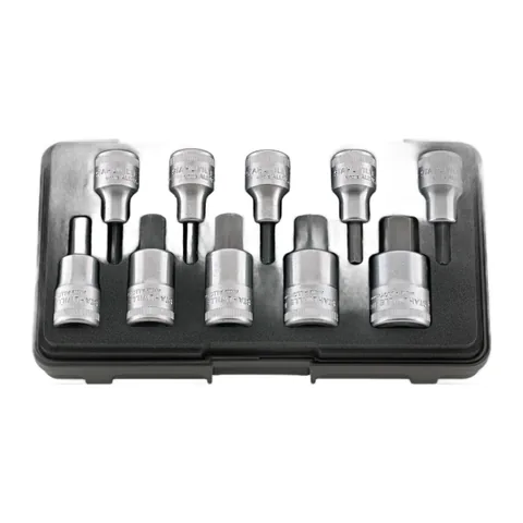 Bộ Khẩu Lục Giác Chìm Stahlwille 1/2"- 10 Chi Tiết