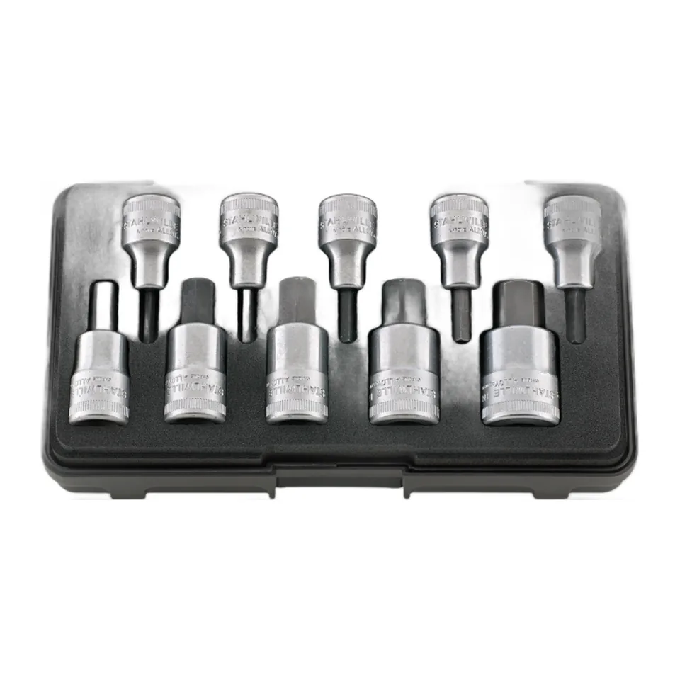 Bộ Khẩu Lục Giác Chìm Stahlwille 1/2"- 10 Chi Tiết