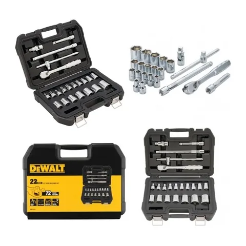 Bộ Khẩu Vặn Tay 1/2 Inch 22 Chi Tiết Dewalt DWMT19241-1