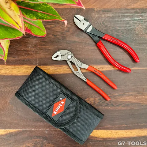 Bộ Kìm Knipex 00 20 72 V02 Gồm 74 01 160, 87 01 150 và Túi đeo hông