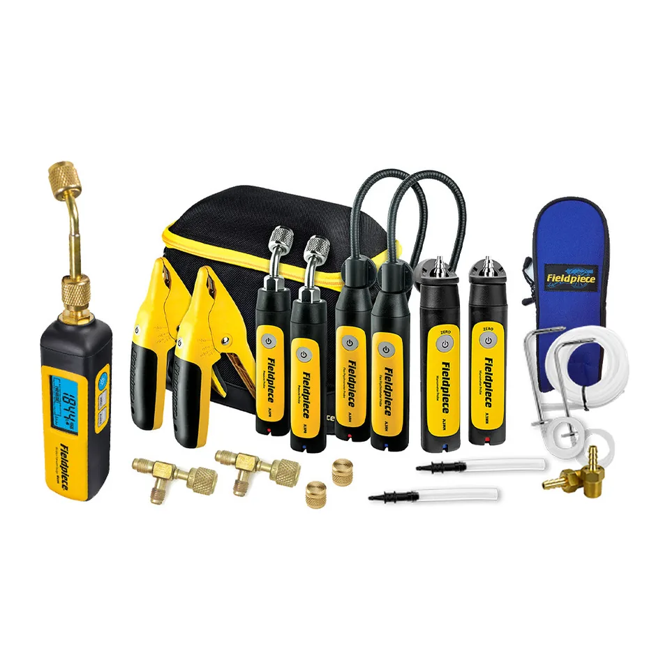 Bộ kit đầu đo không dây Fieldpiece Job Link đầy đủ kèm đồng hồ đo chân không