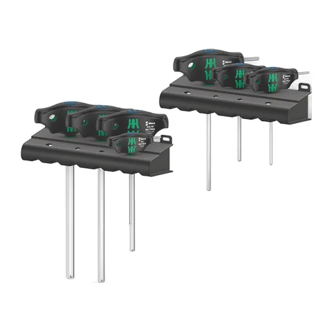 Bộ Lục Giác Chữ T Wera 454/7 HF Giữ Ốc Chống Rơi - Mã Sản Phẩm 023450