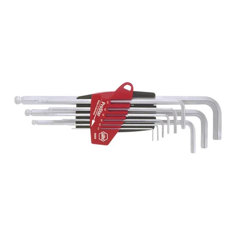 Bộ lục giác đầu bi Wiha 07185 ProStar 9 cây, 1.5–10 mm