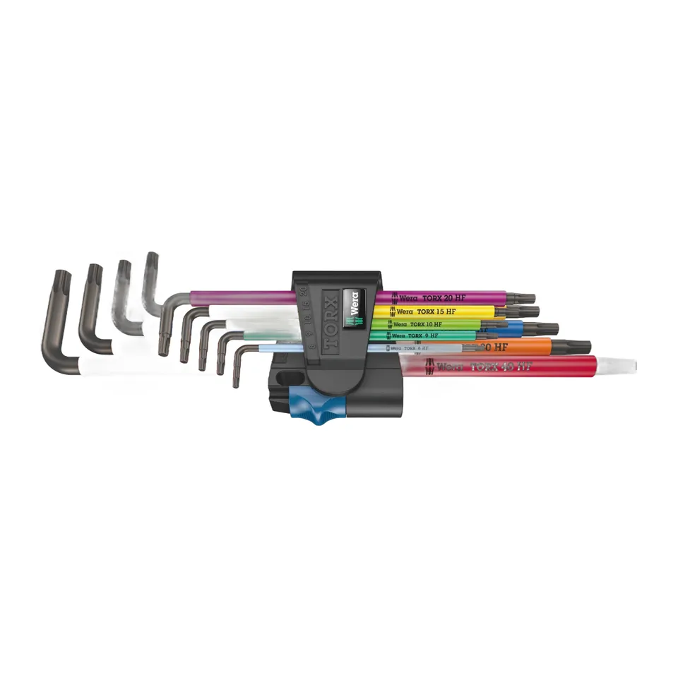 Bộ Hoa Thị Torx Wera 024470 967/9 Multicolour 9 Chi Tiết Từ T8 - T40