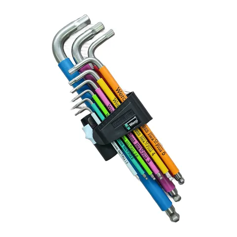 Bộ Lục Giác Wera 3950/9 Hex-Plus Multicolour 05 022669 001 Bằng Thép Không Gỉ