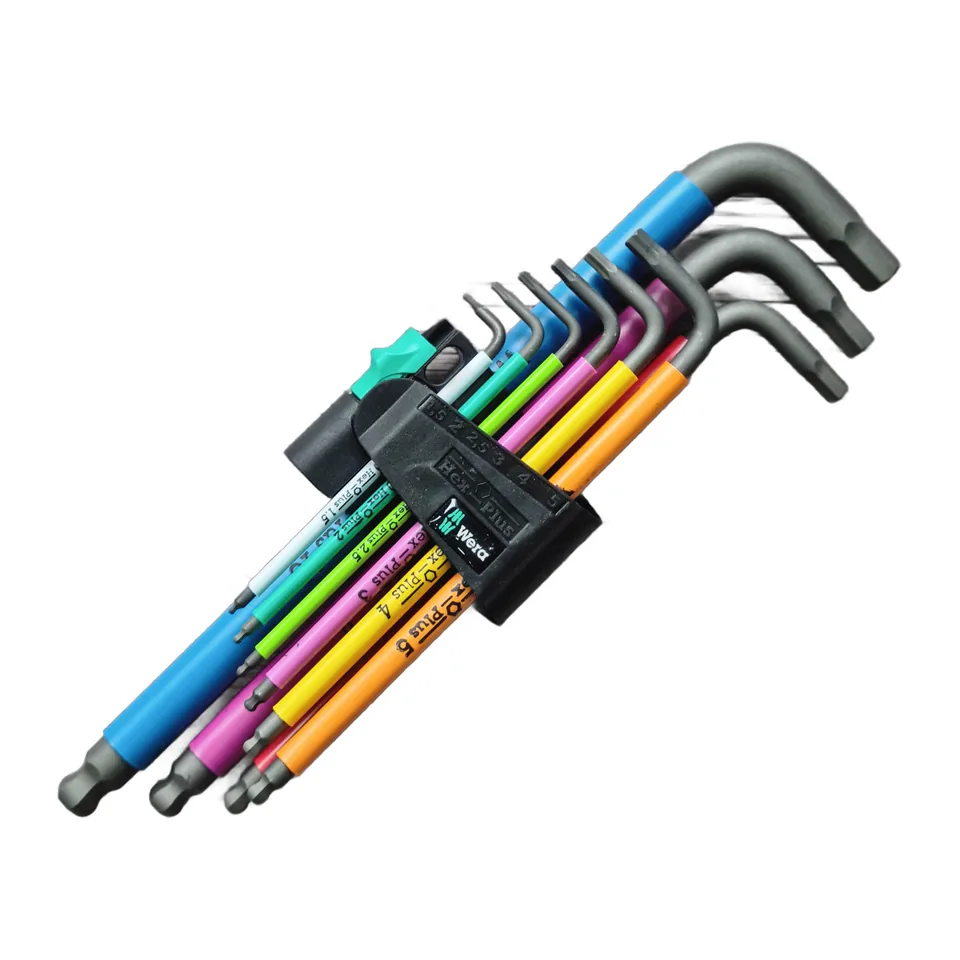 Bộ Lục Giác Wera 950/9 Hex - Plus Multicolour Gồm 9 Chi Tiết 022089