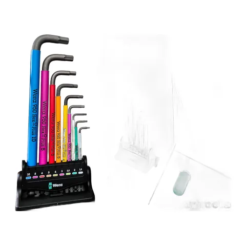Bộ Lục Giác Wera 133165 950/9 Hex-Plus Multicolour 3 - Khay Đứng