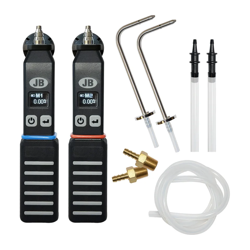 Bộ máy đo chênh áp không dây JB Industries WM-2 Climate Class kèm phụ kiện và hộp đựng