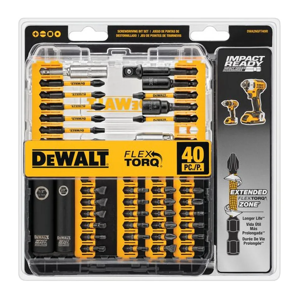 Bộ mũi vít 40 chi tiết Dewalt DWA2T40IR